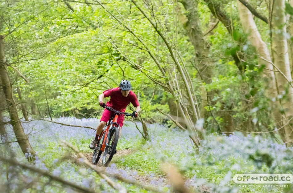 Single track clearance riding